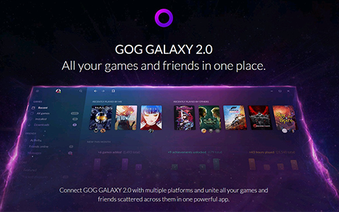 GOG Galaxy 2.0 - объединение всех игр в одной экосистеме